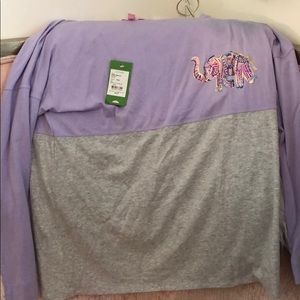 Lilly Pulitzer Long Sleeve Elephant T-shirt